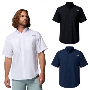 CAMISA TAMIAMI MEN MC COLUMBIA